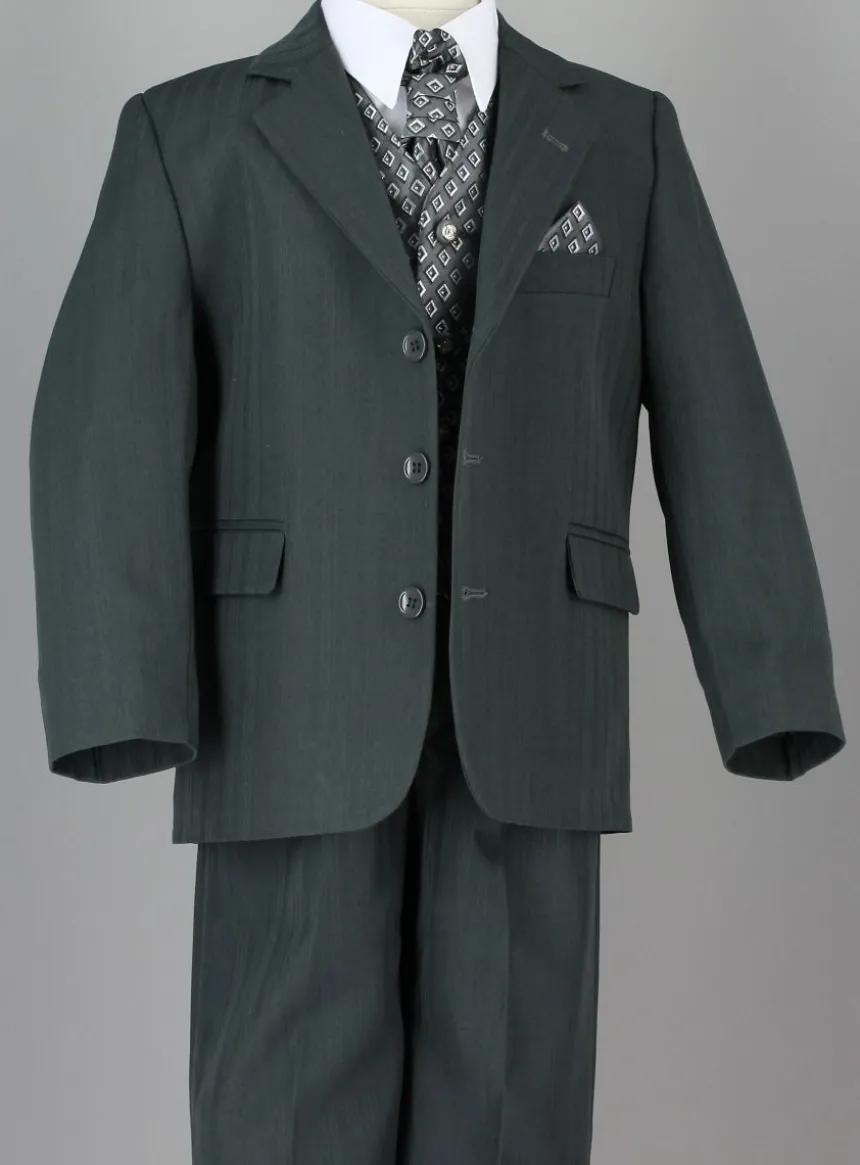 costume garçon noir, gris, marine ou gris William
