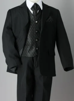 costume garçon noir, gris, marine ou gris William