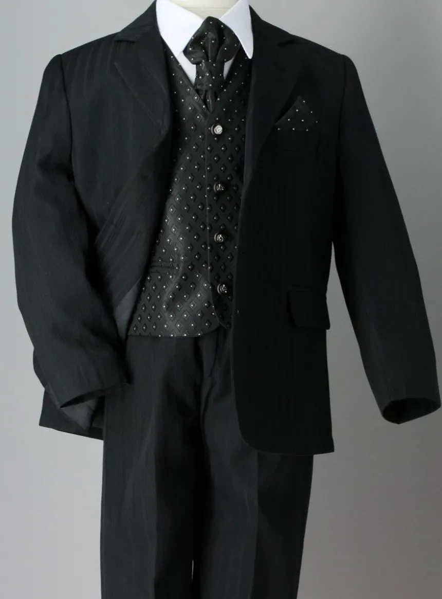 costume garçon noir, gris, marine ou gris William