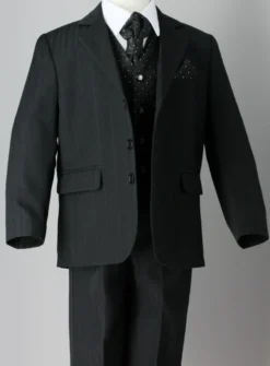 costume garçon noir, gris, marine ou gris William