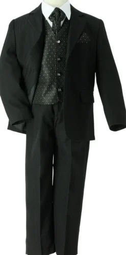 costume garçon noir, gris, marine ou gris William