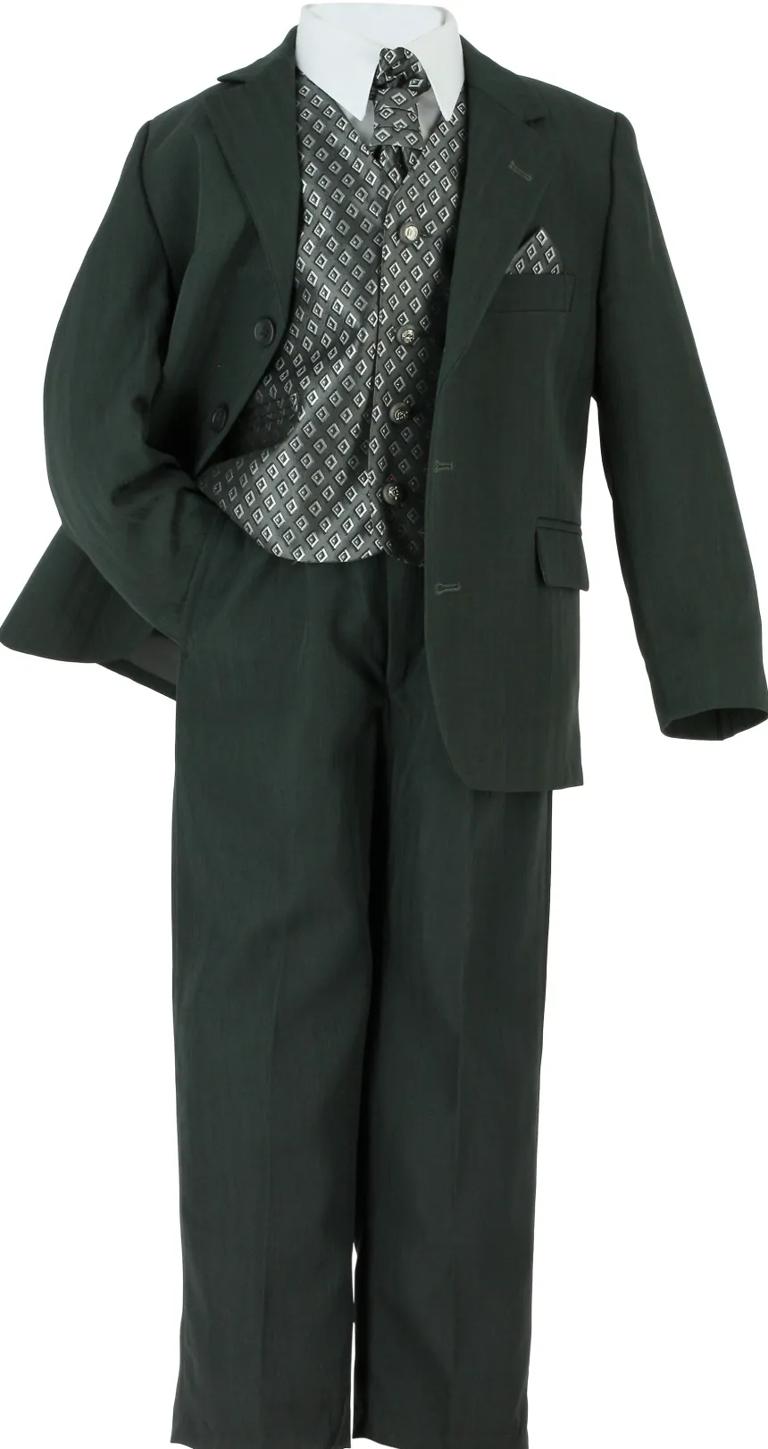 costume garçon noir, gris, marine ou gris William