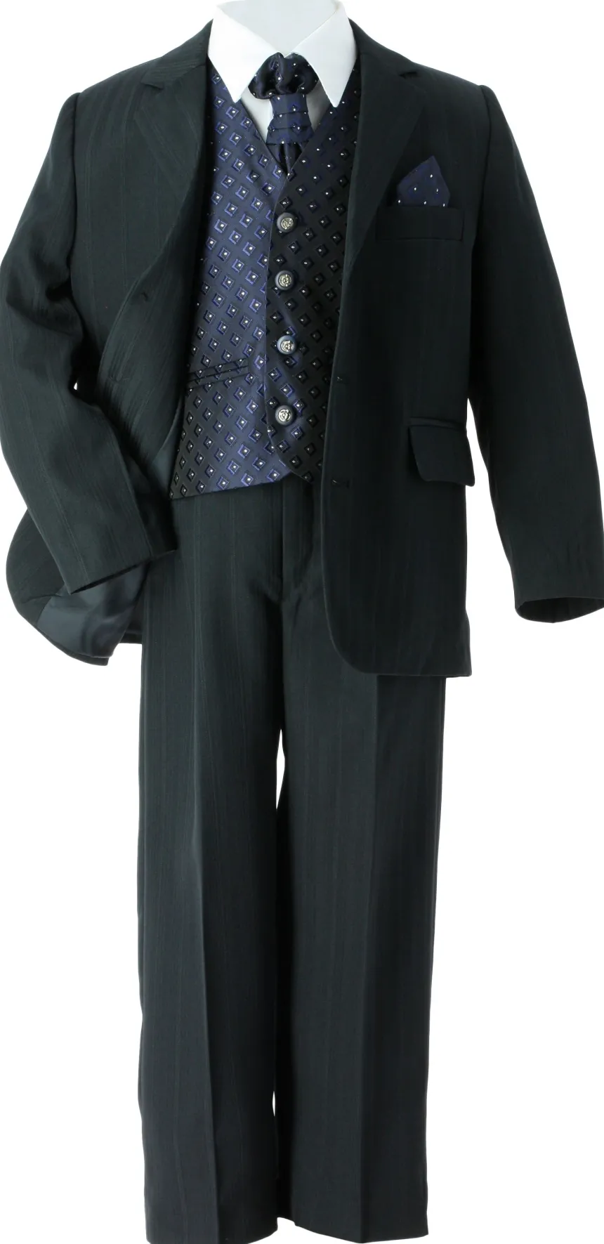 costume garçon noir, gris, marine ou gris William