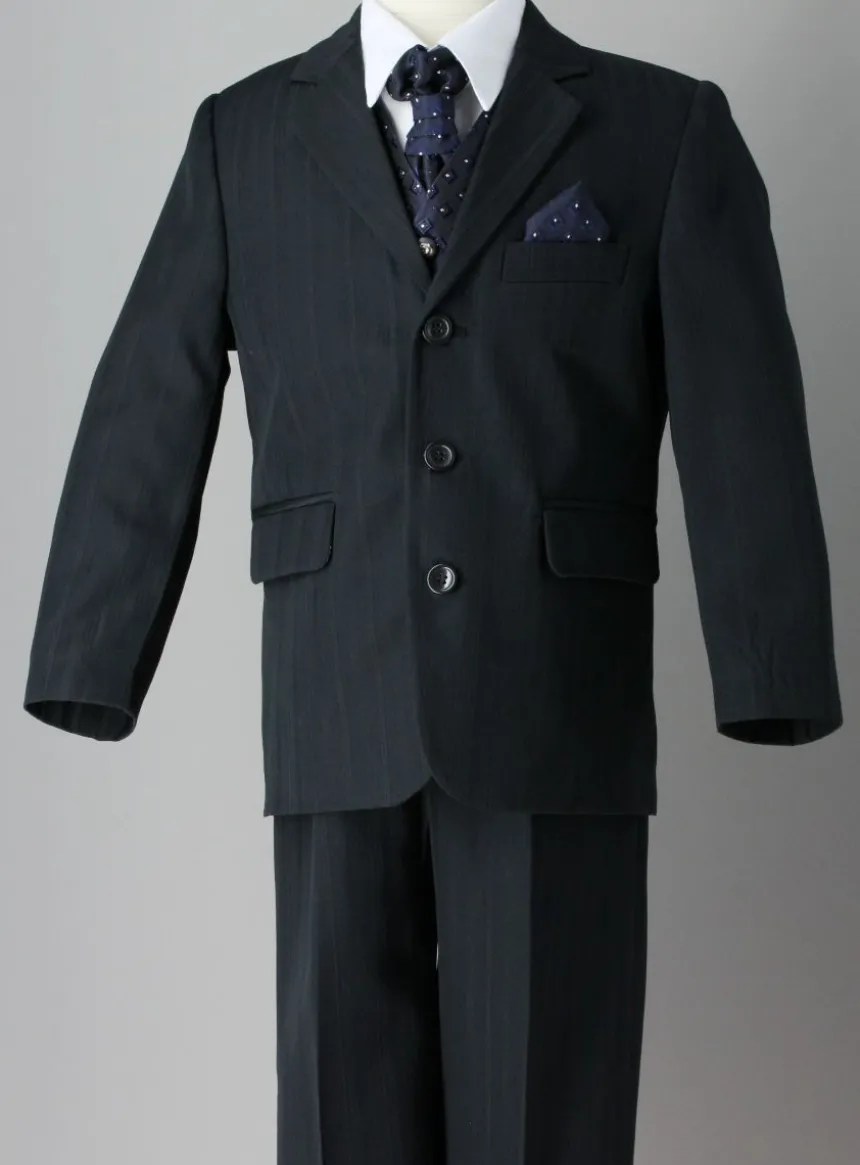 costume garçon noir, gris, marine ou gris William