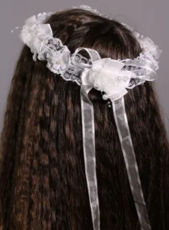 Couronne blanche pour enfant 1er prix Blanc