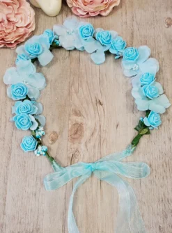 Couronne de fleurs cérémonie fille