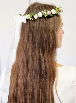 Couronne de Fleurs Pivoines