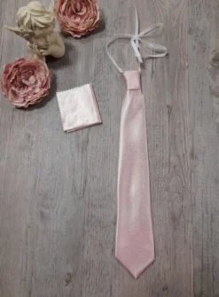 Cravate enfant bébé ado avec pochette
