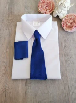 Cravate enfant bébé ado avec pochette