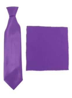 Cravate enfant bébé ado avec pochette
