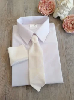 Cravate enfant bébé ado avec pochette