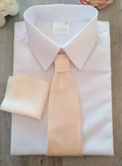 Cravate enfant bébé ado avec pochette
