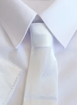 Cravate enfant bébé ado avec pochette