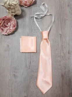 Cravate enfant bébé ado avec pochette