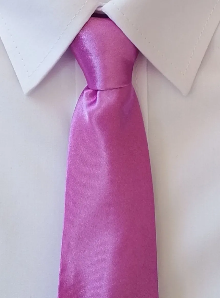 Cravate enfant satin 3 tailles au choix