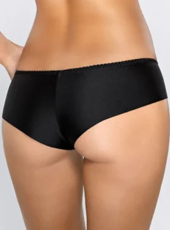 Culotte brésilienne satin Alissia Noir M