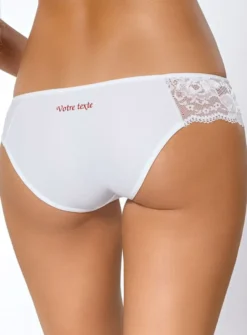 Culotte mariage dentelle CLEO