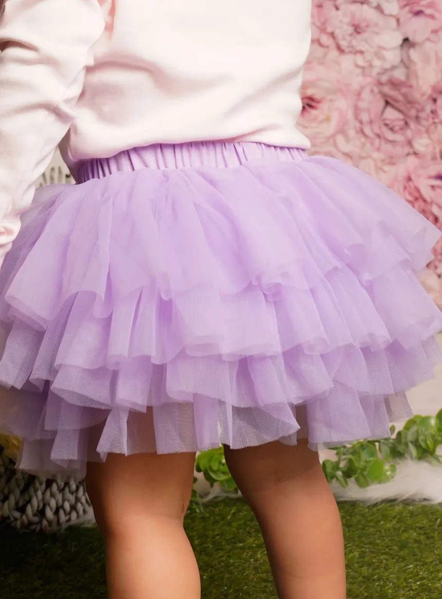 culotte tutu et son bandeau bébé fille