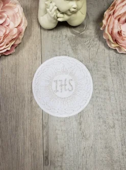 Écusson hostie tissu brodée