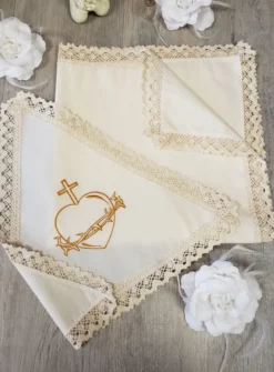 Drap mortuaire deux pièces coton