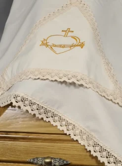 Drap mortuaire deux pièces coton