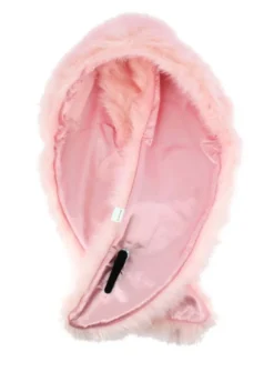 Echarpe de fourrure femme plusieurs couleurs Rose
