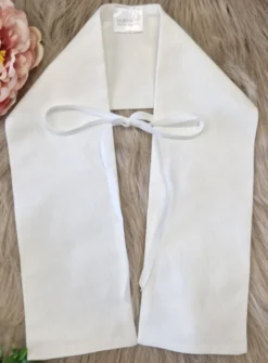 Etole baptême lin Blanc