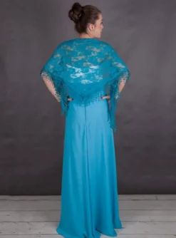 Etole cérémonie femme dentelle