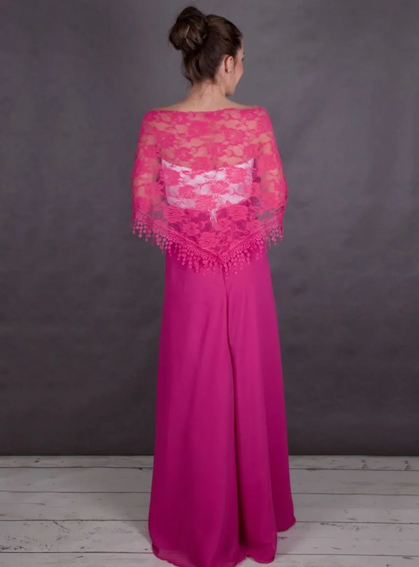 Etole cérémonie femme dentelle