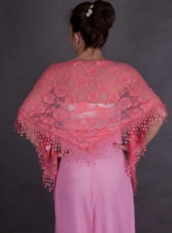 Etole cérémonie femme dentelle
