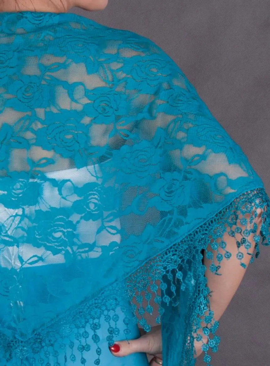 Etole cérémonie femme dentelle