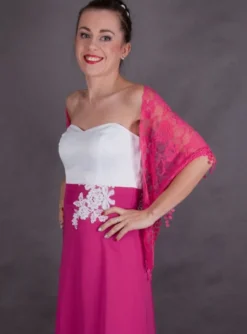 Etole cérémonie femme dentelle