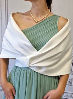 Etole de mariage femme satiné