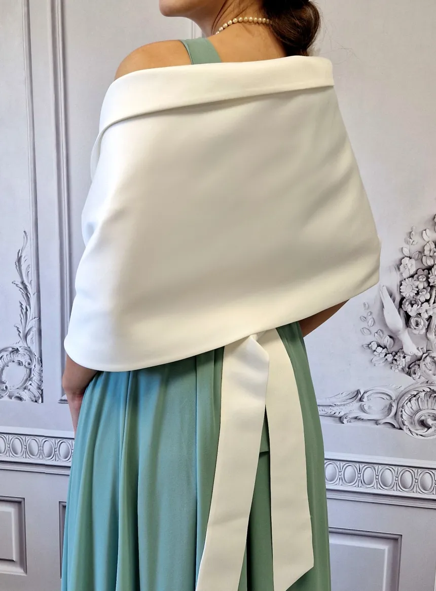 Etole de mariage femme satiné