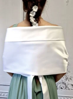 Etole de mariage femme satiné