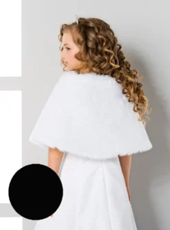 Etole fausse fourrure enfant