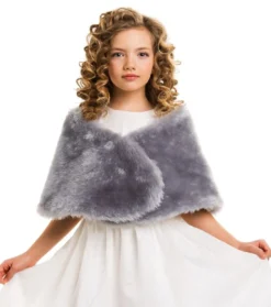Etole fausse fourrure enfant