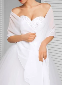 Etole mousseline femme
