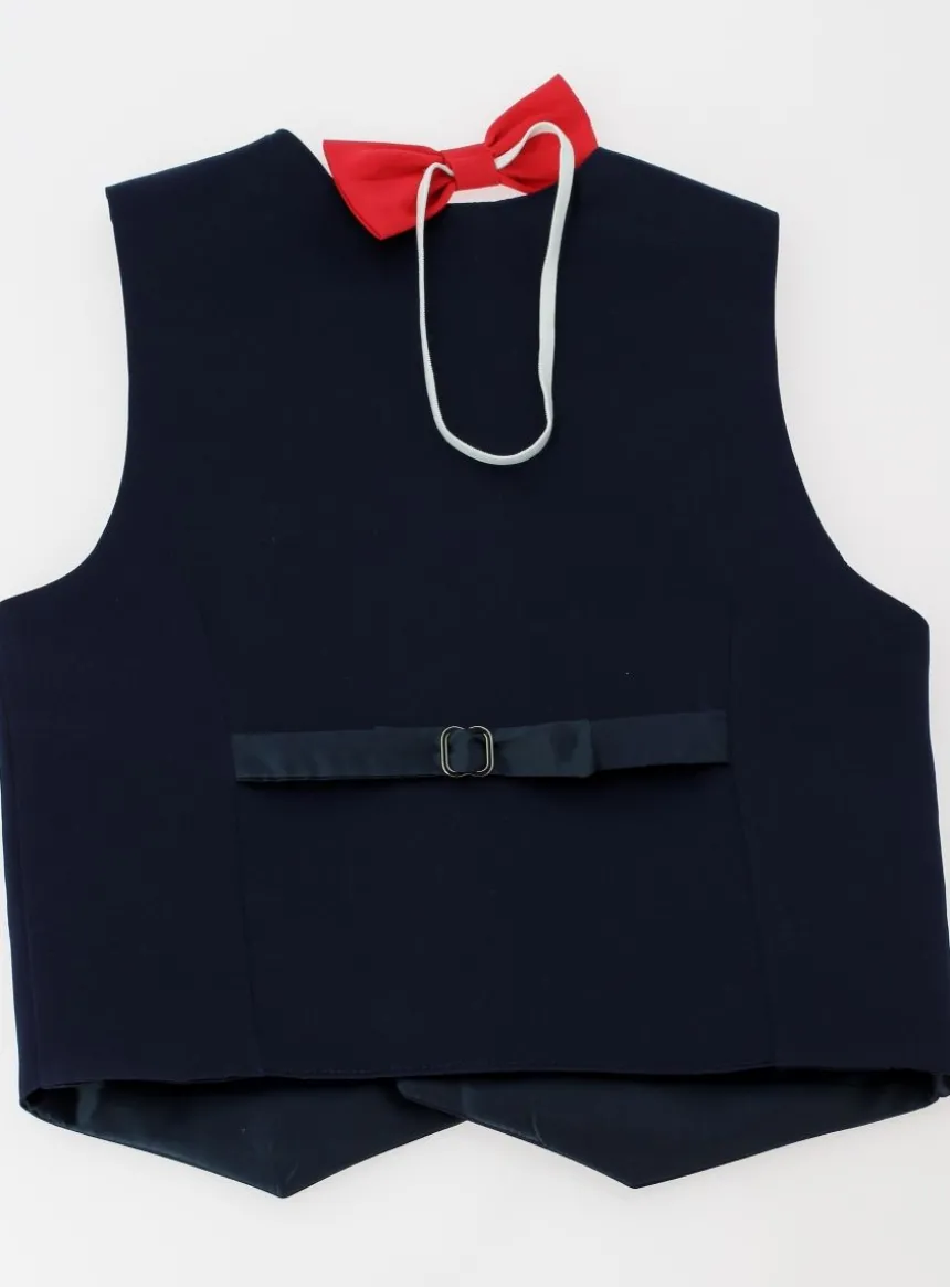 Gilet de costume satin enfant + noeud papillon
