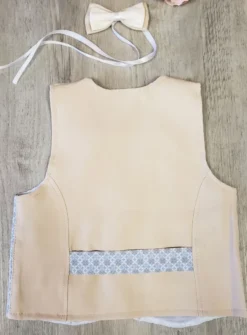 Gilet garçon + nœud papillon garçon Titouan