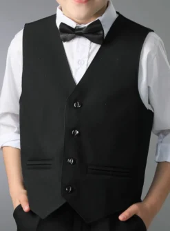 Gilet garçon Thomas Noir