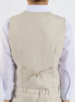 Gilet lin Beige garçon Pierre