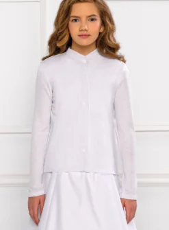 Gilet long cérémonie fille