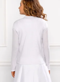 Gilet long cérémonie fille