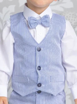 Gilet + noeud papillon bébé et garçon Johan II