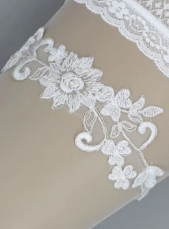 Jarretière de mariée dentelle