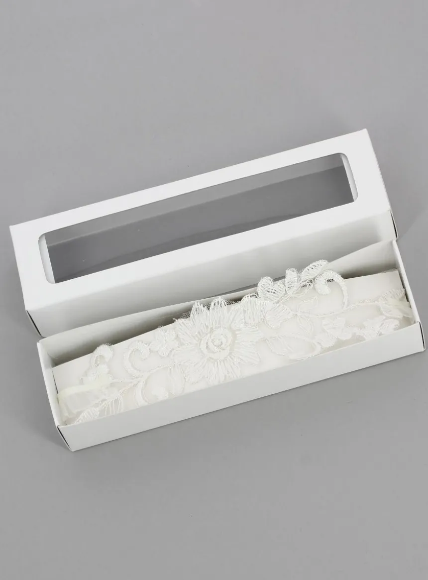 Jarretière de mariée dentelle