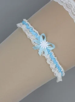 Jarretière en dentelle pour la mariée