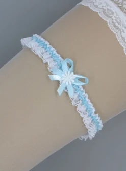 Jarretière en dentelle pour la mariée
