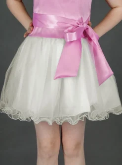 Jupe tutu fille blanche ou ivoire